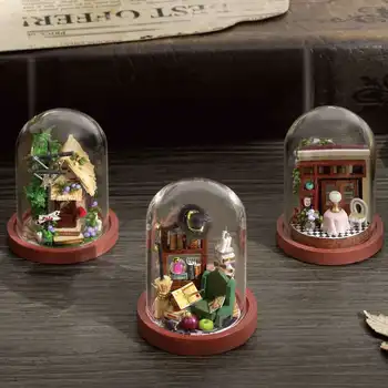 Мебель для кукольного дома своими руками; Миниатюрный Рождественский кукольный домик; Пылезащитный чехол; Деревянный кукольный домик; Световой домик для кукол; Игрушки для детей
