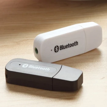 Мини USB Bluetooth-совместимый стереомузыкальный приемник, Беспроводной аудиоадаптер, комплект ключей с микрофоном для динамика для телефона, автомобиля