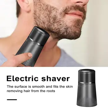 Мини-водонепроницаемая электробритва Быстрая бесшумная Портативная компактная удобная мужская бритва для гладкого бритья