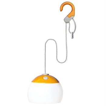 Мини-ретрокемпинговый фонарь USB Перезаряжаемый Светодиодный ночник с крючком, настольная лампа для палатки, простая в использовании