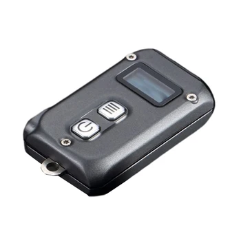 Мини-фонарик для зарядки через USB-C, водонепроницаемый аварийный электрический фонарик для пикника, езды на велосипеде, путешествий