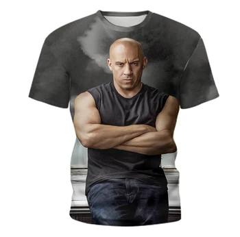 Модная мужская футболка 2023 года, футболка с 3D-принтом 