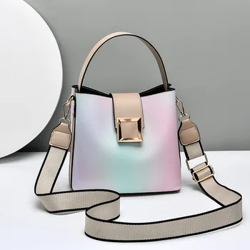 Модные Высококачественные женские сумки 2023, новая роскошная сумка через плечо для женщин, Дизайнерские кошельки, сумки-тоут, сумка через плечо из мягкой искусственной кожи