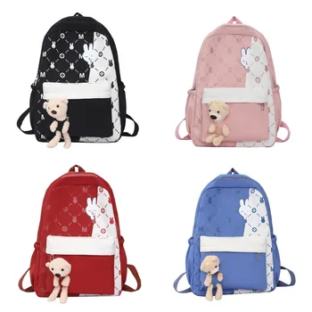Модный детский рюкзак для мальчиков и девочек, рюкзаки, Розовый Водонепроницаемый рюкзак для путешествий, подходит для школьников старше 6 лет, школьная сумка