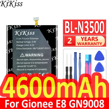 Мощный аккумулятор KiKiss емкостью 4600 мАч BL-N3500 BLN3500 для Gionee GN9008 E8 Bateria