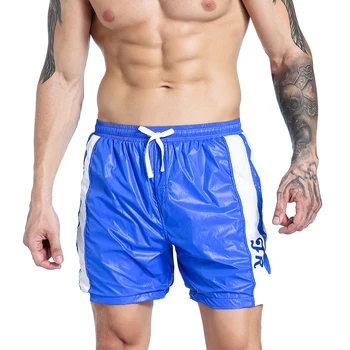 Мужские шорты для фитнеса и бодибилдинга, мужские летние Спортивные залы, мужские дышащие шорты для бега трусцой, пляжные Короткие штаны