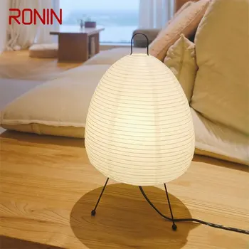 Настольные лампы RONIN Nordic Креативный современный светодиодный светильник White Egg, декоративный для дома, гостиной, спальни