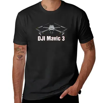 Новая футболка DJI Mavic 3, милая одежда, футболка, короткая блузка, эстетичная одежда, футболки для больших и высоких мужчин