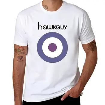 Новая футболка Hawkguy, милые топы, футболка, белые футболки для мальчиков, графическая футболка, мужские футболки, повседневные стильные