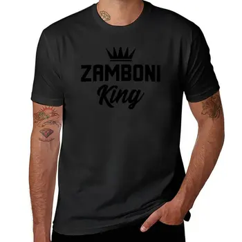 Новая футболка Zamboni King, эстетичная одежда, летняя одежда, забавные футболки, забавная футболка, мужская одежда