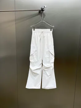 Новые весенне-летние брюки Love на резинке - идеальный размер для маленькой и широкой модели Burst
