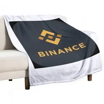 Новый Binance - Криптовалютная биржа, Покрывало для Дивана, Тонкое Роскошное Одеяло, Плед на диван