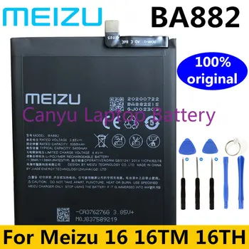 НОВЫЙ Meizu 16 16TM 16TH Phone BA882 Высококачественный аккумулятор + номер для отслеживания