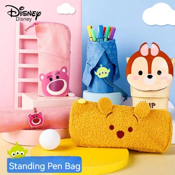 Новый детский пенал Disney для зрачков с регулируемой вертикалью Канцелярская сумка Многофункциональная Простая и милая Креативная сумка для карандашей