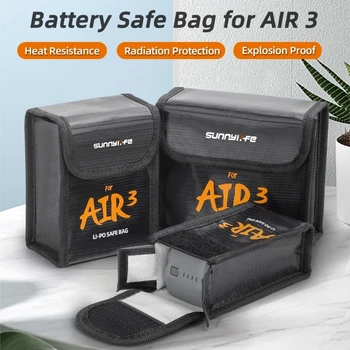 Обеспечьте сохранность аккумулятора Сумка для AIR 3, защитный держатель для аккумулятора, износостойкая сумка для переноски, защитный аксессуар