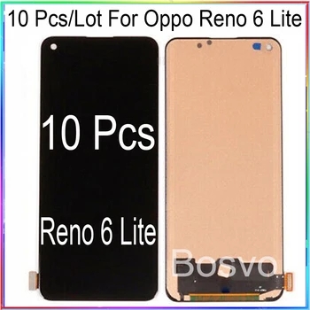 Оптовая продажа 10 шт. / лот для Oppo Reno 6 Lite ЖК-дисплей с сенсорным экраном в сборе