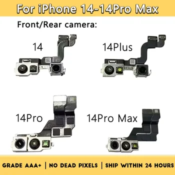 Оригинальная задняя фронтальная камера для iPhone 14 14 Pro Max 14 Mini 14 Plus Тест замены фронтальной камеры с четким фокусом сзади и четкими деталями