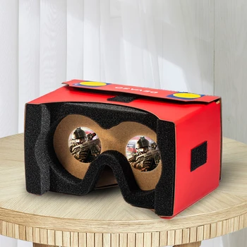 Очки виртуальной реальности, гарнитура, удобный ремешок на голову, коробка для очков виртуальной реальности, захватывающий игровой опыт, Эргономичный для Nintendo Switch