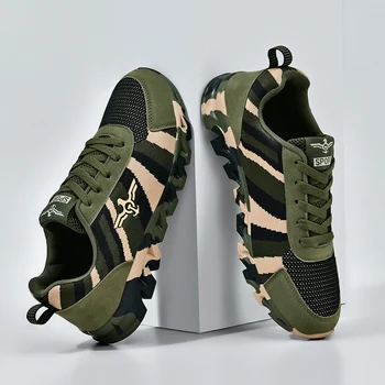 Пары камуфляжных кроссовок для бега армейского зеленого цвета, мужская спортивная обувь для тренировок, нескользящие женские спортивные кроссовки для фитнеса, бег трусцой
