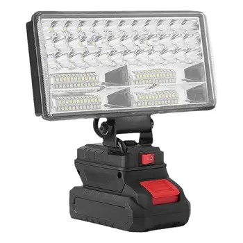 Перезаряжаемый светодиодный прожектор, портативная прожекторная лампа, походная лампа, светодиодный рабочий фонарь COB, заряжаемый через USB уличный рабочий фонарь для ремонта автомобиля