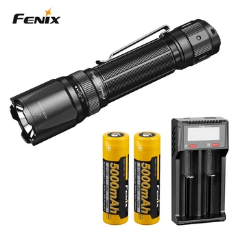 Перезаряжаемый фонарик Fenix TK20R v2.0 3000 Люмен + аккумулятор 2X5000mah + Зарядное устройство D2