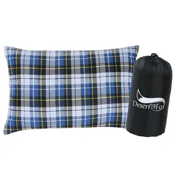 Подушка для кемпинга Desert & Fox, хлопковая дорожная складная подушка, портативный легкий спальный мешок, Подушки с чехлом для кемпинга, пеших прогулок