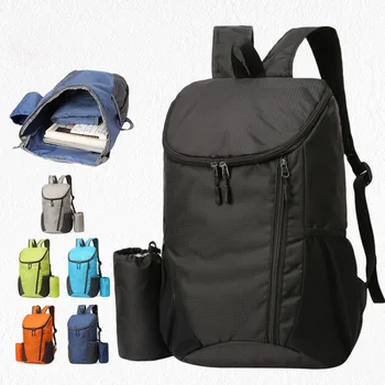 Портативный мужской рюкзак объемом 20 л, легкая водонепроницаемая складная сумка, сверхлегкий уличный рюкзак для женщин, мужчин, кемпинга, пеших прогулок