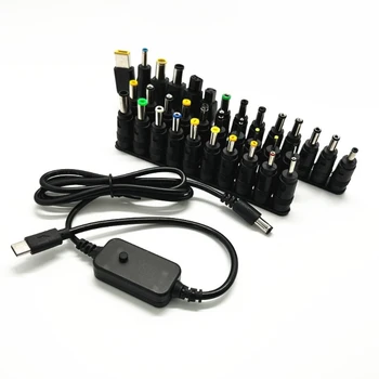 Преобразователь USB UsbC Type-C 5V в 5V9V12V15V20V в DC5.5x2.1mm