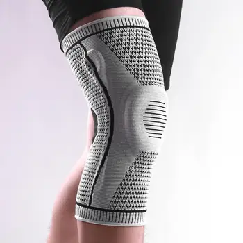 Рукав для облегчения колена, волейбольная подставка для колена, профессиональные наколенники для облегчения боли в суставах, компрессионный бандаж для бега, езды на велосипеде