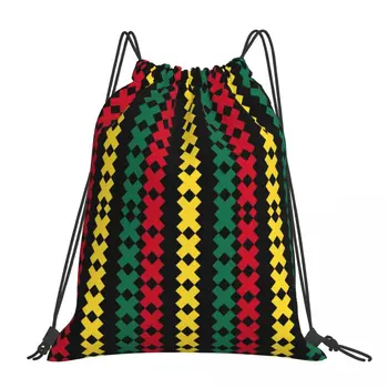 Рюкзаки Ajax Bob Marley4, многофункциональные портативные сумки на шнурке, карманная сумка на шнурке, сумки для книг, дорожные сумки