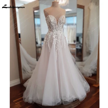 Свадебное платье Lakshmigown Sweetheart для женщин 2024 vestidos novias Свадебные платья boda A Line vestidos de novia