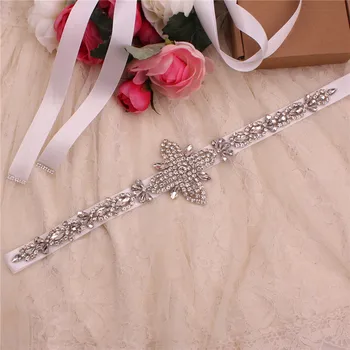 Свадебный пояс со стразами, бриллиантовый пояс для свадебного платья с хрустальным свадебным поясом для аксессуаров для свадебного платья
