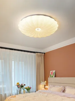 Светодиодный потолочный светильник в спальне, современный минималистичный номер, коридор, балконная лампа, креативный дизайн, цветочные лампы в виде ракушки