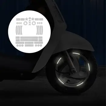 Светоотражающая наклейка Удобная съемная Хорошая липкость Принадлежности для велосипеда Наклейка для мотоцикла Светоотражающая наклейка для велосипеда