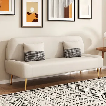 Секционный Скандинавский диван для гостиной Дизайнерский Кожаный Офисный шезлонг Диваны для гостиной Роскошные Диваны Wohnzimmer Мебель