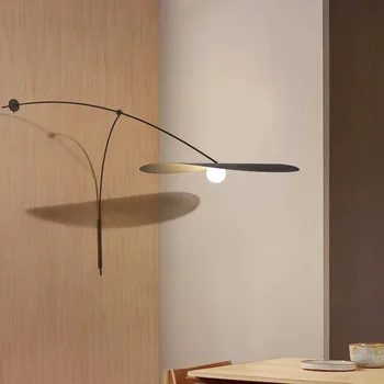 Скандинавский настенный светильник с длинной рукой, креативный винтажный светильник для гостиной, кабинета, спальни, прикроватной тумбочки, столовой, простой декор для чтения в индустриальном стиле