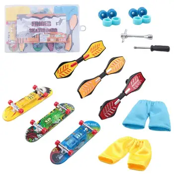 Скейтборды для пальцев, игрушки для скейтбординга, игрушки для пальцев, профессиональный гриф, портативный мини-скейтборд, подростковая вечеринка