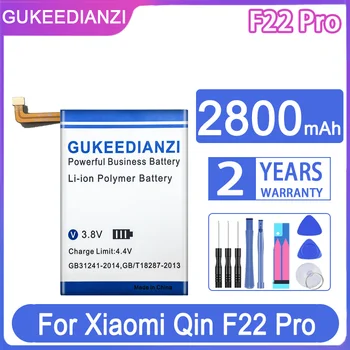 Сменный аккумулятор GUKEEDIANZI F22 Pro 2800 мАч для аккумуляторов мобильных телефонов Xiaomi Qin F22Pro