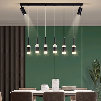 Современные подвесные светильники для столовой Внутреннее освещение Потолочный светильник подвесной светильник светодиодные люстры для гостиной внутреннее освещение