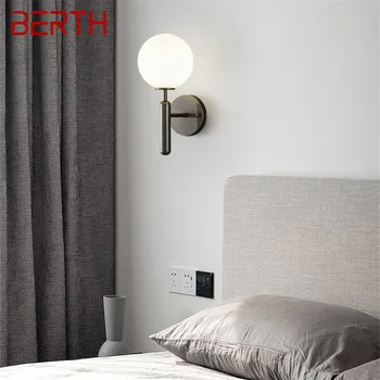 Современный Классический латунный настенный светильник, LED Simply Creative, Бра для домашнего декора спальни