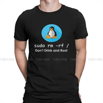 Специальная футболка Sudo RM RF с операционной системой Linux, удобная идея подарка в стиле хип-хоп, Футболка, Горячая распродажа