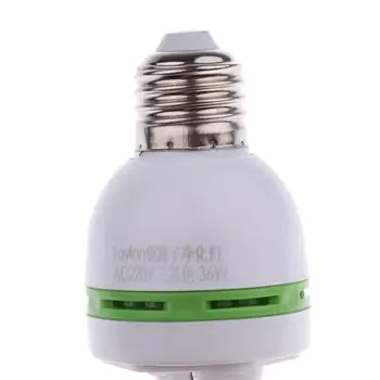Спиральная лампочка с отрицательными ионами 2/3 E27, анионный ионизатор, лампа для очистки воздуха 30 Вт