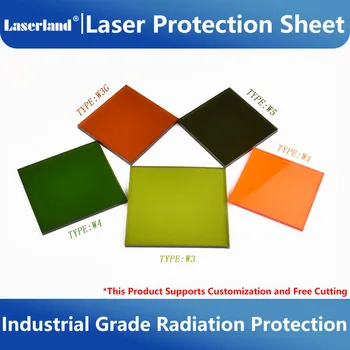 Стандартный размер промышленного лазерного окна с четким обзором, защитный лист, акриловый защитный экран