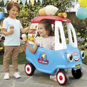 Тележка для перевозки мороженого Cozy Coupe От пола до пола Для малышей - Для детей Мальчиков и девочек в возрасте от 18 месяцев до 5 лет