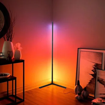 Торшер RGB иллюзия атмосфера гостиной спальни WIFI Bluetooth угловой свет угловой звукосниматель музыкального ритма