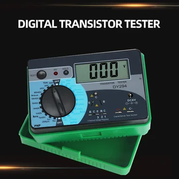 Цифровой транзисторный тестер параметров постоянного тока Dy294, конденсатор, Индуктивный диод/триод, полевой полупроводник