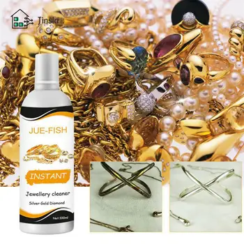 Чистящий спрей для снятия краски, Полирующий спрей для полировки серебра, Полировочная паста, чистящая жидкость Silver And Gold Protector Nano