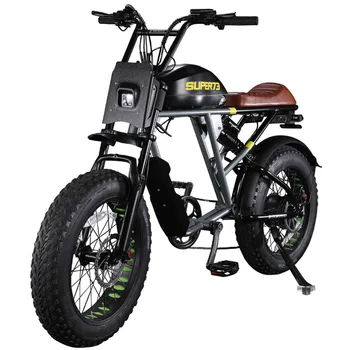 Электровелосипеды с бесщеточным двигателем, рама из высокоуглеродистой стали, двухдисковый тормоз, Литиевая батарея, 20 дюймов, 400 Вт, 48 В