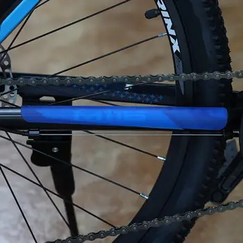 Яркая цветная наклейка на велосипедную цепь, устойчивая к царапинам, простая установка, наклейка для защиты велосипедной цепи, аксессуар для велосипеда
